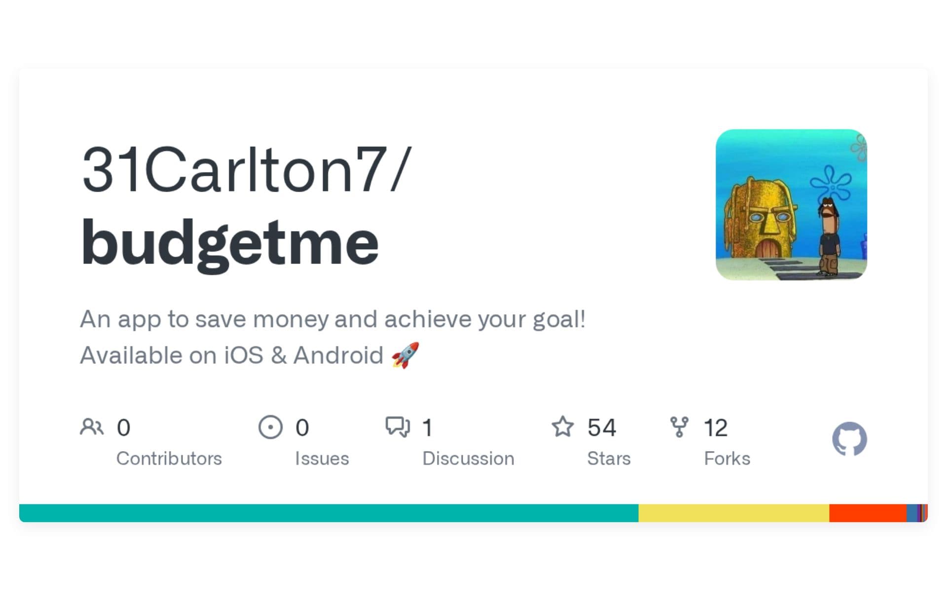 BudgetMe landing page